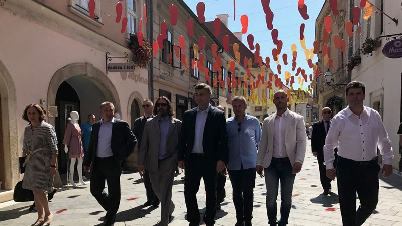 Predsjednik Vlade: Vlada će jačati partnerstvo između središnje razine vlasti i Grada Varaždina i Varaždinske županije